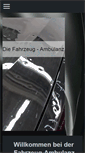 Mobile Screenshot of fahrzeug-ambulanz.de